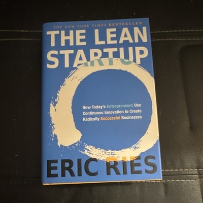 The Lean Startup by Eric Ries Hardcover Business Entrepreneurship Innovation