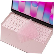 Keyboard Cover for MacBook Neo 13 Inch A18 Pro A3404, Bush Pink Blush Pink