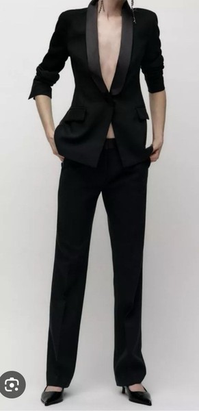 Zara Tailored Suit Pants 10