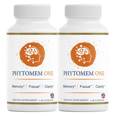 (2 Pack)Phytomem One Capsules,Phytomem One Memory Health, Brain Supplement Pills