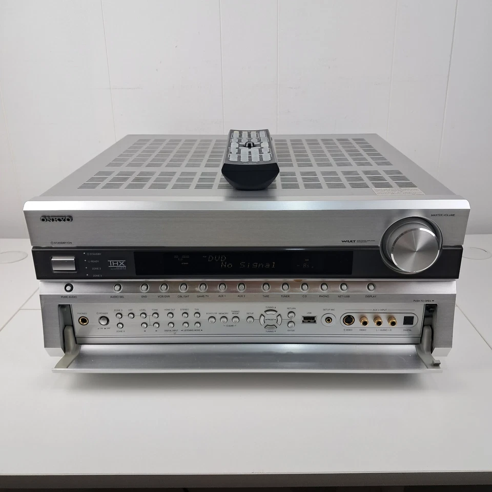 Onkyo Receiver Power Amplifier TX-NR905 AV 7.1 With Remote Control - Image 2 of 4