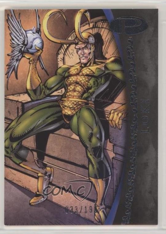 2012 Upper Deck Marvel Premier 33/199 Loki #43 12od