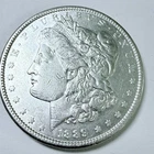 1889 Morgan Silver Dollar US 90% Silver AU About Uncirculated Details #8271