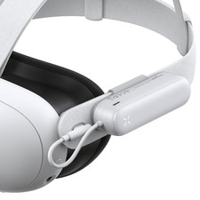 Battery Pack for Meta Quest 3 and 2, 5000Mah Power Bank for Extended Playtime, L