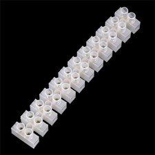 10A Electrical Wire Connection 12Position Barrier Terminal Strip Block NewesH.N8
