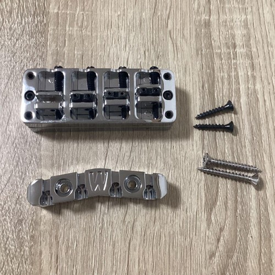 #ad Warwick Bridge 4 String Missing One Saddle Parts $81.64