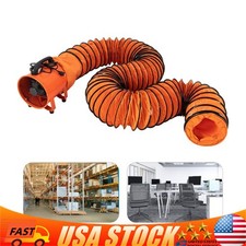 10" Extractor Fan Blower Duct Hose Ventilator Portable Industrial Air Mover 10m
