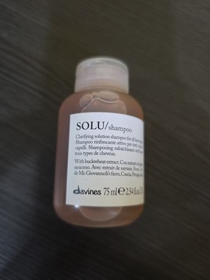 New (No Seal/Box) Davines Essential Haircare SOLU Shampoo 2.54 ounces Free Ship