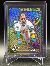 Esteury Ruiz 2024 Topps Easter Holiday Foil #21 - Oakland Athletics