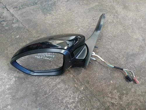 PEUGEOT 2008 ELECTRIC WING MIRROR BLACK N/S LEFT PASSENGER 2015-2019 (2018) ~