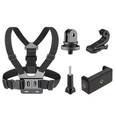 Chest Harness Strap Mount Phone Accessories for iPhone GoPro Hero Adjustable