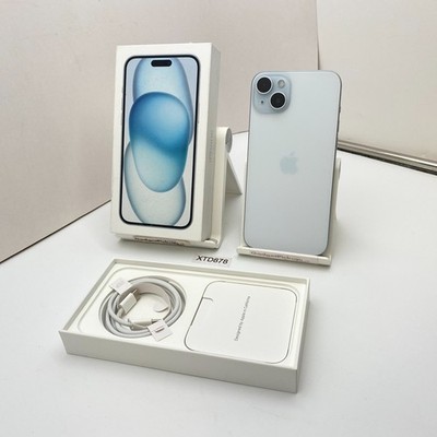 Apple iPhone 15 Plus - 128GB - Blue (Unlocked) - Open Box | eBay