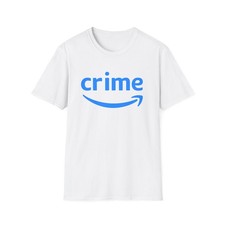 Amazon Crime Funny Unisex Adult T-Shirt Unisex Heavy Cotton Tee