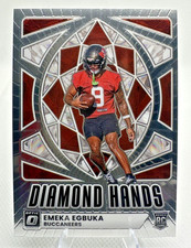 Emeka Egbuka 2025 Donruss Optic #4 Diamond Hands Tampa Bay Buccaneers