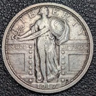1917 Type 1 Standing Liberty Silver Quarter 25C Old Glory C&C Weekly 1c Auction!