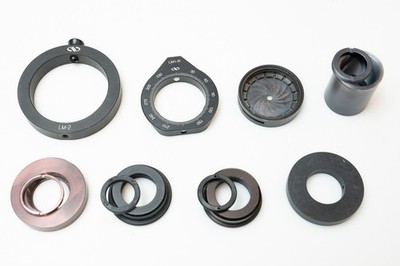 Newport LM1-R LM-2 Lens Mount Lot Iris Rotation Mount Adapters
