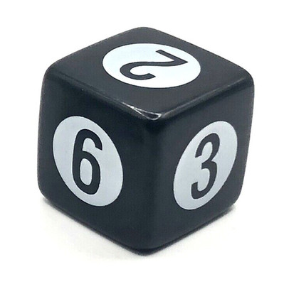Scene It DVD Game Replacement Dice - 6 Sided Number Die