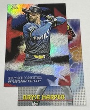 Bryce Harper 2026 Topps 75 Series 1 Phillies #SMLB-2 #TOG-18 (2 Card Lot)