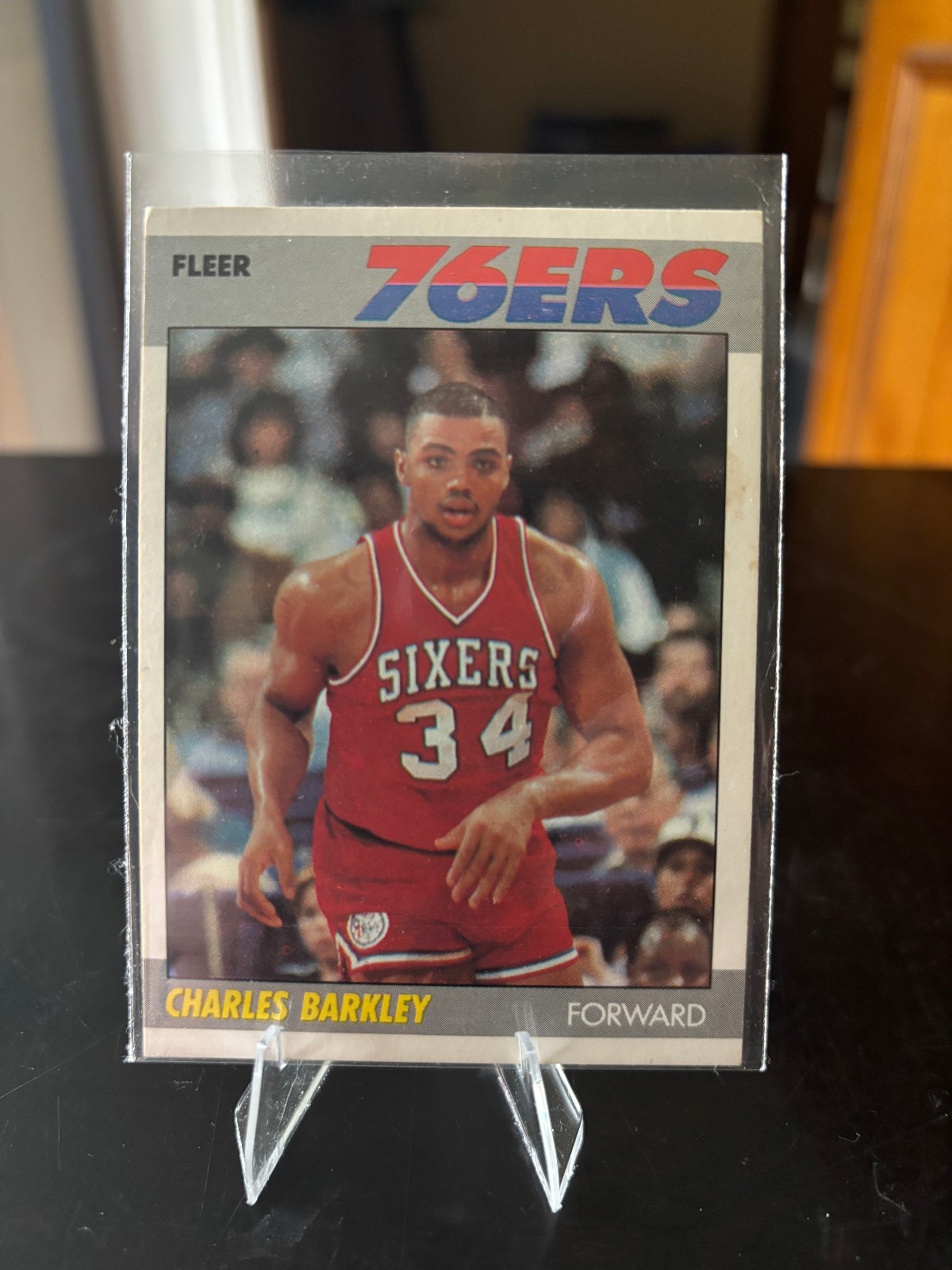 1987-88 Fleer Charles Barkley Philadelphia 76ers #9