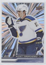 2023-24 Upper Deck Series 1 Outburst Silver Alexey Toropchenko #155 0b3