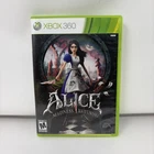 Alice Madness Returns Xbox 360 Complete CIB