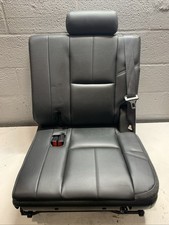 2007-2014 Black Leather Rear 3rd Row Driver Seat Tahoe Suburban Escalade Yukon