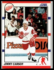 1990-91 Score American #64 Jimmy Carson Detroit Red Wings