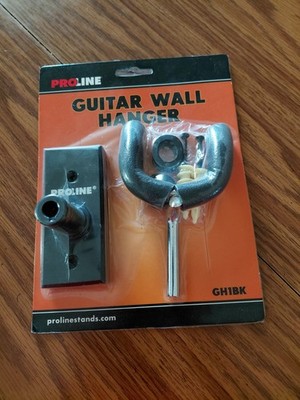 PROLINE GUITAR WALL HANGER #GH1BK NEW IN ORIGINAL PACKAGE