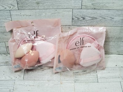 e.l.f. Sponge on, Sponge Off Makeup Sponge Set, Lot of 2 *READ