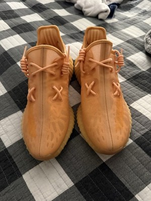 adidas Yeezy Boost 350 V2 Clay Orange EG7490 Primeknit Men's Sneaker
