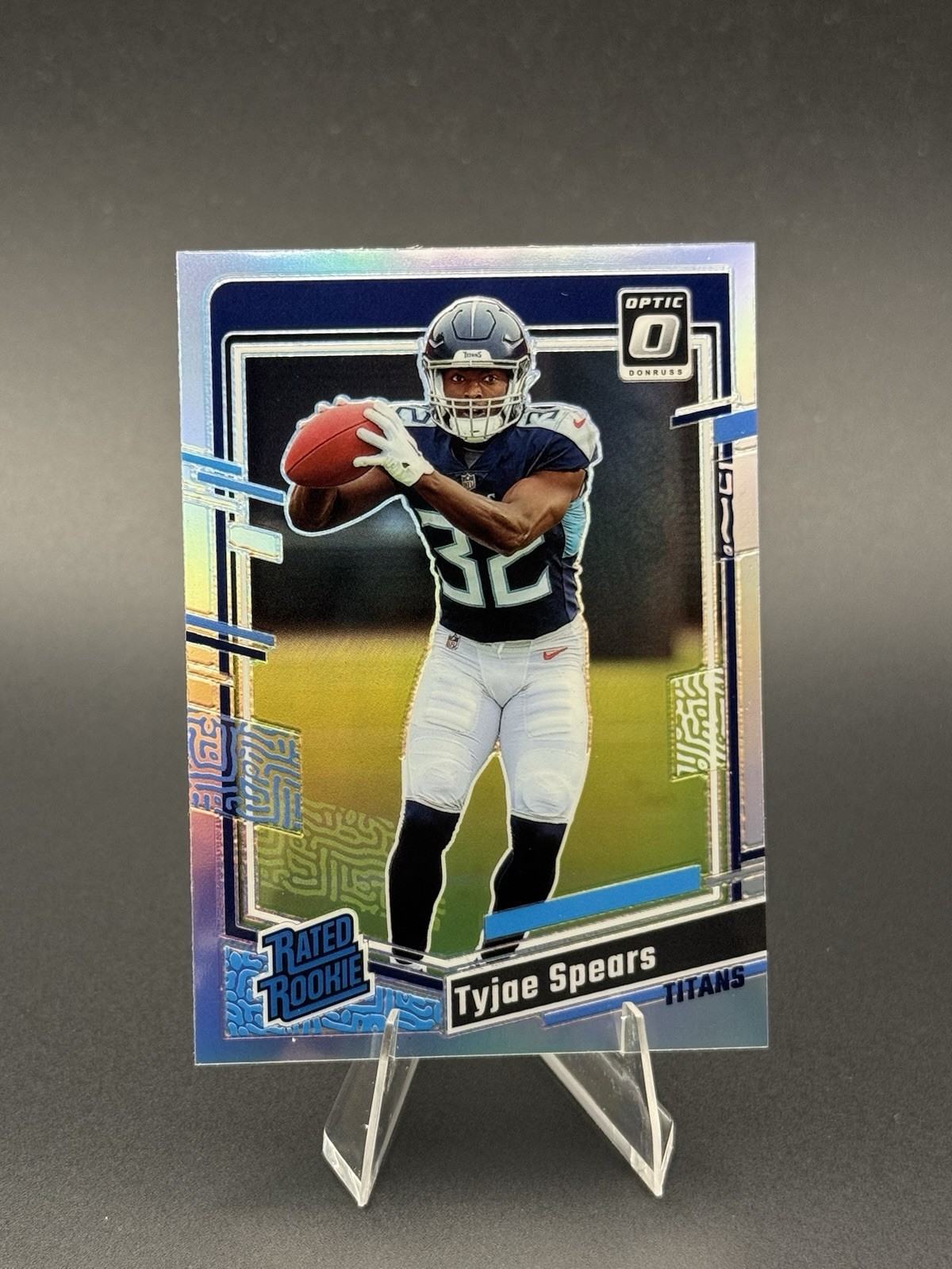 2023 Panini Donruss Optic - Rated Rookie Tyjae Spears #297 Holo Prizm (RC)