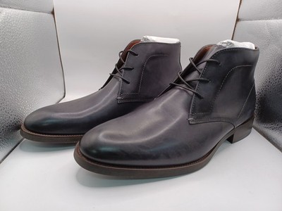 NEW Steve Madden Millsen Chikka Boots In Dark Gray Mens Size 10.5 US