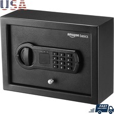 Electronic Keypad Safe Slim Drawer Safe Pry Resistant Security Lockbox New