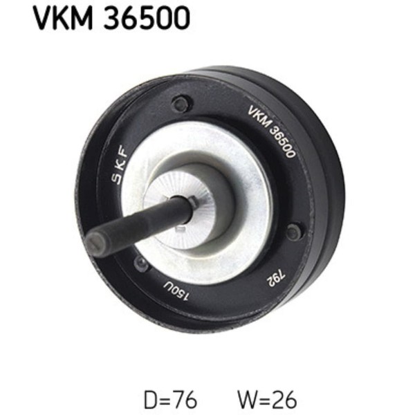 Umlenk-/FüHrungsrolle Keilrippenriemen SKF VKM 36500 FüR Volvo 850 S70 V70 I-image