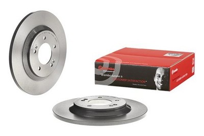 2x Bremsscheibe PRIME LINE - UV Coated BREMBO 08.D086.11 für FASTBACK HYUNDAI PD