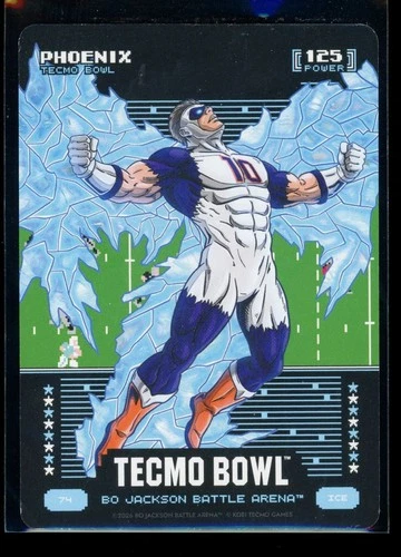 2026 Bo Jackson Battle Arena Tecmo Bowl Ice #74 Phoenix `Bo Nix`