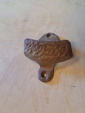 Cast Iron Rusty Coca Cola Wall حامل زجاجة Opener