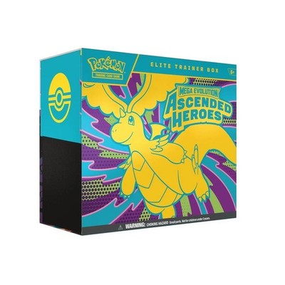 Pokemon Ascended Heroes Elite Trainer Box Englisch | Neu & OVP Versandbereit