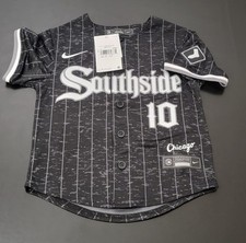 Nike MLB Chicago White Sox Yo n Moncada Children Jersey Small 4