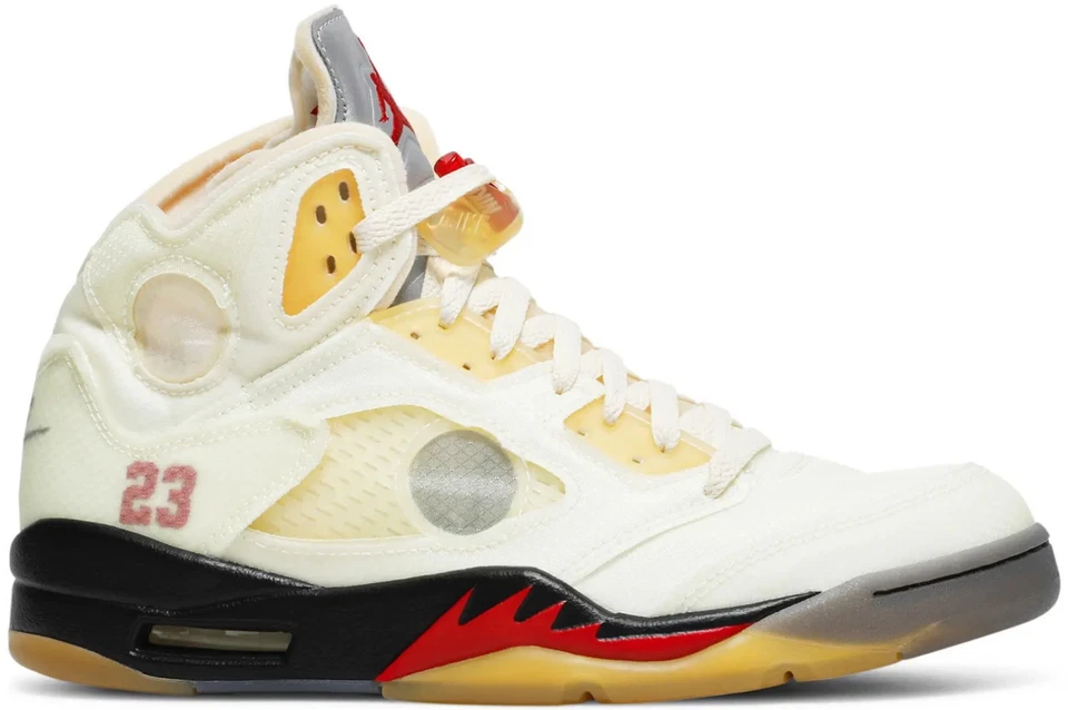 Jordan 5 SP x Off-White Mid Sail