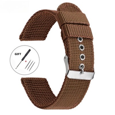 16mm/18mm/20mm/22mm/24mm Nylon Wrist Watch Band Sports Replacement Bracelet