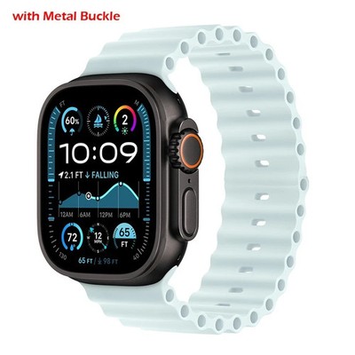For Apple Watch Ultra3 2 49mm Black Hardware Ocean band/Trail Loop/ Alpine Loop