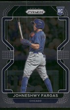 Johneshwy Fargas 2022 Panini Prizm Chicago Cubs #144 Near Mint or Better