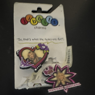 Jibbitz Multicolor Girls Rubber Shoe Charms Set of 2 Graphic Fun Theme