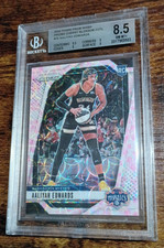 2024 Panini Prizm WNBA #70 Aaliyah Edwards RC Cherry Blossom FOTL /20 BGS 8.5