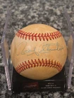 Rocky Colavito Cleveland Indians Autographed Official AL Bobby Brown Baseball