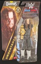 WWE Main Event Series Champions Undertaker WWE Championship 6” Action Figure NEW