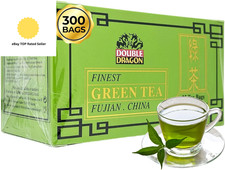 Finest Chinese Green Tea – 300 Tea Bags (12 Boxes) | Pure Fujian 0.08 per strip