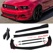 Front Bumper Lip Spoiler Splitter Car Body Rear For Ford Mustang Gt Shelby Gt Front Bumper Lip Spoiler Splitter Car Body Rear For Ford Mustang Gt Shelby Gt