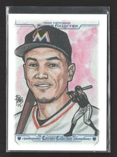 2015 Topps Museum Canvas Collection Giancarlo Stanton #CCR-37 Reproduction